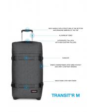 EASTPAK TRANSIT'R M W&oacute;zek średniej wielkości CzarnyDenim - W&oacute;zki p&oacute;łsztywne - 5