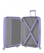 AMERICAN TOURISTER SOUNDBOX Duży, rozszerzalny w&oacute;zek lawenda - W&oacute;zki twarde - 2