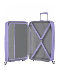 AMERICAN TOURISTER SOUNDBOX SPINNER W&oacute;zek średni, rozszerzalny lawenda - W&oacute;zki twarde - 2