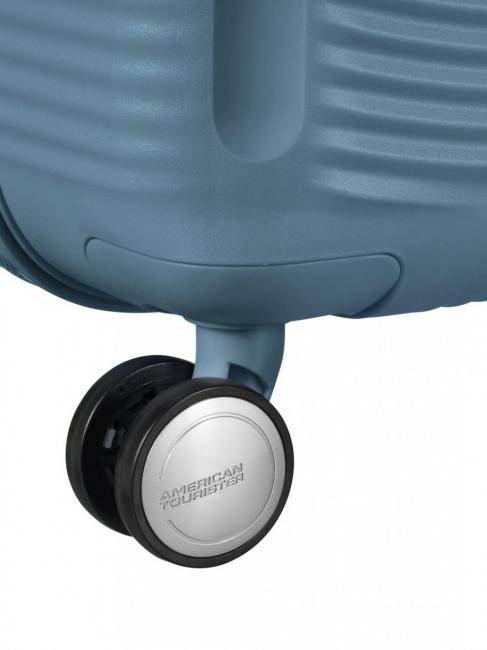 SOUNDBOX Duży, rozszerzalny w&oacute;zek niebieski kamień - W&oacute;zki twarde