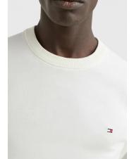 TOMMY HILFIGER 1985 CREW Bluza z mieszanki bawełny kość słoniowa - Koszulki męskie - 3
