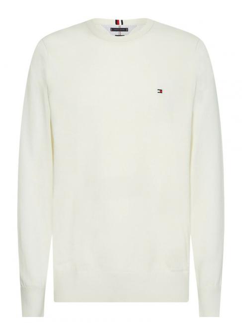 1985 CREW Bluza z mieszanki bawełny kość słoniowa - Koszulki męskie