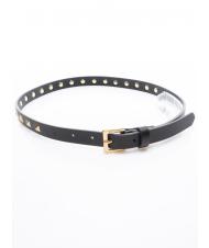 GUESS Cintura con borchiette  CZARNY - Paski - 2