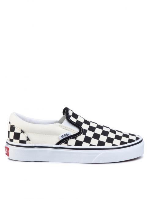 CLASSIC SLIP-ON Trampki wsuwane  czarno-biały - Buty uniseks