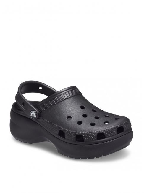 CLASSIC PLATFORM CLOG W Sandały sabot czarny - Buty damskie