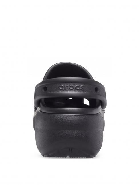 CLASSIC PLATFORM CLOG W Sandały sabot czarny - Buty damskie