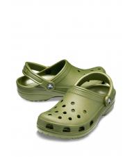 CROCS CLASSIC SABOT U Sandał   zieleń wojskowa - Buty uniseks - 4