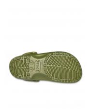 CROCS CLASSIC SABOT U Sandał   zieleń wojskowa - Buty uniseks - 6