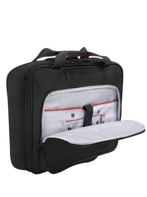 PARVIS PLUS W&oacute;zek pilotażowy, uchwyt na laptopa 17" Czarny - W&oacute;zek pilotażowy