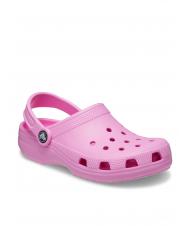 CROCS CLASSIC CLOG KIDS Sandały sabot taftowy r&oacute;żowy - Buty dziecięce - 2