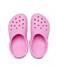 CROCS CLASSIC CLOG KIDS Sandały sabot taftowy r&oacute;żowy - Buty dziecięce - 3