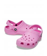 CROCS CLASSIC CLOG KIDS Sandały sabot taftowy r&oacute;żowy - Buty dziecięce - 4