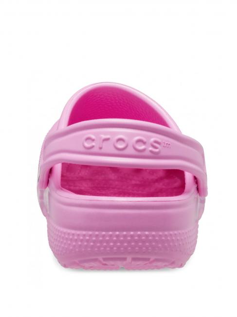 CLASSIC CLOG KIDS Sandały sabot taftowy r&oacute;żowy - Buty dziecięce