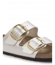 BIRKENSTOCK ARIZONA BIG BUCKLE Sandał-kapcik wdzięczna perłowa biel - Buty damskie - 5