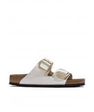 BIRKENSTOCK ARIZONA BIG BUCKLE Sandał-kapcik wdzięczna perłowa biel - Buty damskie - 3