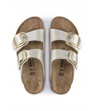 BIRKENSTOCK ARIZONA BIG BUCKLE Sandał-kapcik wdzięczna perłowa biel - Buty damskie - 4