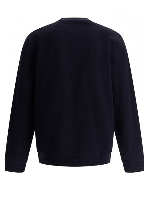 AUDLEY Bluza z logo tr&oacute;jkąta inteligentnyniebieski - Bluzy męskie
