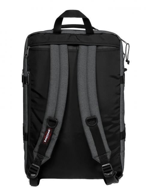 TRAVELPACK  Plecak podr&oacute;żny, uchwyt na laptopa 17" CzarnyDenim - Plecaki szkolne i rekreacyjne