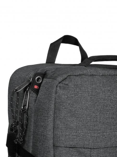 TRAVELPACK  Plecak podr&oacute;żny, uchwyt na laptopa 17" CzarnyDenim - Plecaki szkolne i rekreacyjne
