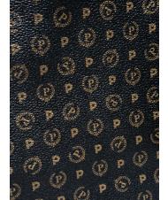 POLLINI HERITAGE  Torba na ramię czarny brąz - Torby damskie - 3