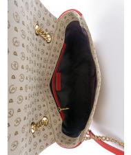 POLLINI HERITAGE CLASSIC Torba na ramię, torba crossbody kość słoniowa/lak - Torby damskie - 5