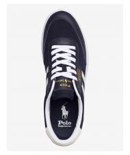 RALPH LAUREN CORT VLC Adidasy biały/granatowy/kremowy - Buty męskie - 4