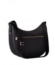 BORBONESE LUNA BAG MEDIUM Torba na ramię ciemny czarny - Torby damskie - 2