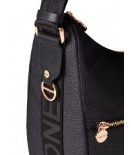 BORBONESE LUNA BAG MEDIUM Torba na ramię ciemny czarny - Torby damskie - 3