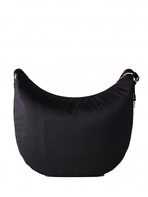 LUNA BAG MEDIUM Torba na ramię ciemny czarny - Torby damskie