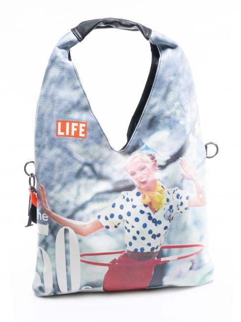 LIFE SUSAN Duża torba na ramię lata pięćdziesiąte - Torby damskie