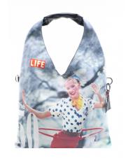 L'ATELIER DU SAC LIFE SUSAN Duża torba na ramię lata pięćdziesiąte - Torby damskie - 4