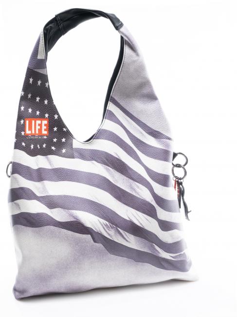 LIFE SUSAN Duża torba na ramię USA - Torby damskie