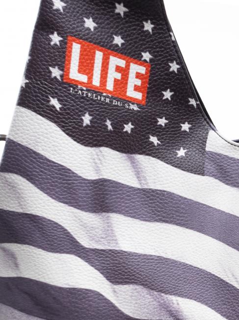 LIFE SUSAN Duża torba na ramię USA - Torby damskie