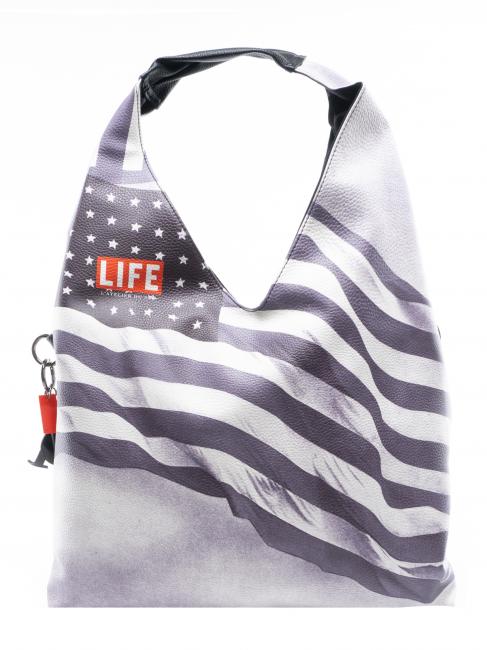 LIFE SUSAN Duża torba na ramię USA - Torby damskie