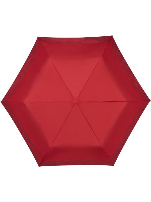 POCKET GO Mały parasol 3-sekcyjny, automatycznie otwierany/zamykany  formuła czerwona - Parasole