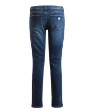 GUESS CURVE X Elastyczne obcisłe jeansy Carrie w środku - Jeansy damskie - 4