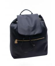BORBONESE MEDIUM ECO LINE Plecak ciemny czarny - Torby damskie - 2