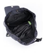 BORBONESE MEDIUM ECO LINE Plecak ciemny czarny - Torby damskie - 5