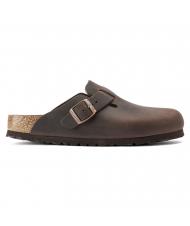 BIRKENSTOCK BOSTON Chodaki sk&oacute;rzane - Buty uniseks