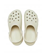 CROCS CLASSIC PLATFORM CLOG W Sandały sabot kość - Buty damskie - 3