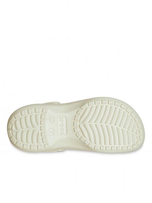 CLASSIC PLATFORM CLOG W Sandały sabot kość - Buty damskie
