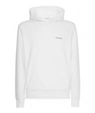 CALVIN KLEIN MICRO LOGO REPREVE Bluza z kapturem Jasnobiały - Bluzy męskie - 4