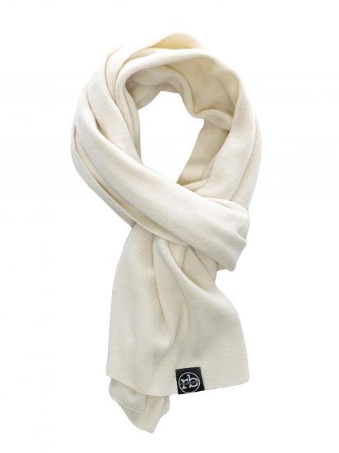 Set sciarpa e berretto beanie  złamana biel - Szaliki