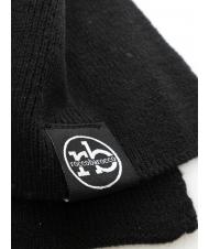 ROCCOBAROCCO Set sciarpa e berretto beanie  czarny - Szaliki - 4