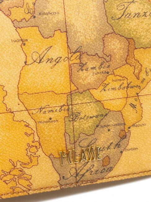 GEO CLASSIC Kopert&oacute;wka z klapką i ściągaczem NATURALNY - Torby damskie