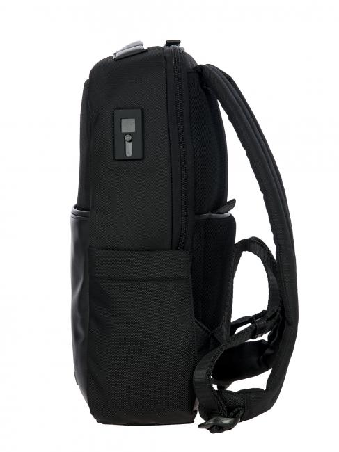 MONZA Rozszerzalny plecak na laptopa 14" z USB czarny/czarny - Plecaki na laptopa do pracy