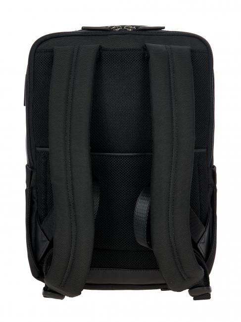 MONZA Rozszerzalny plecak na laptopa 14" z USB czarny/czarny - Plecaki na laptopa do pracy