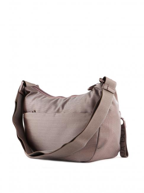 MD20 Torba na ramię typu hobo Kolor ciemnoszary - Torby damskie