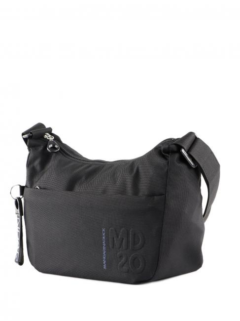 MD20 Torba na ramię typu hobo CZARNY - Torby damskie