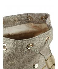 BORBONESE MEDIUM ECO LINE Plecak piasek - Torby damskie - 4
